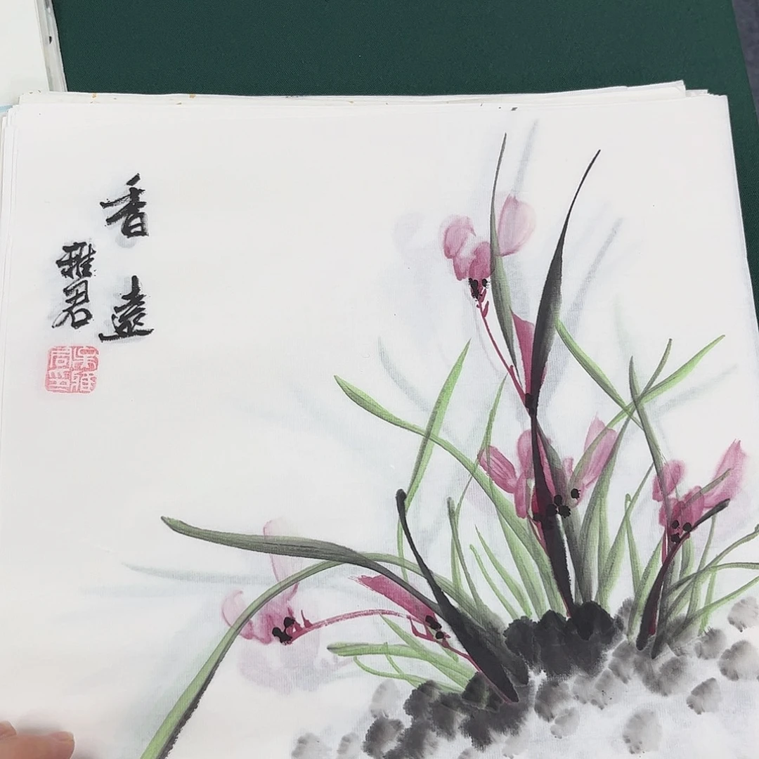 国画国画作品宣纸纯手绘