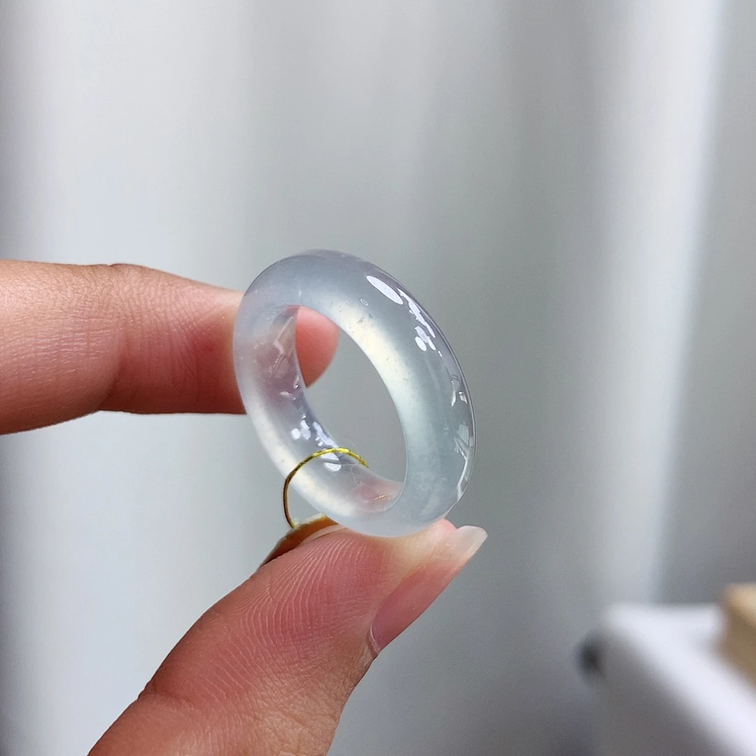 未镶嵌戒指翡翠14圈