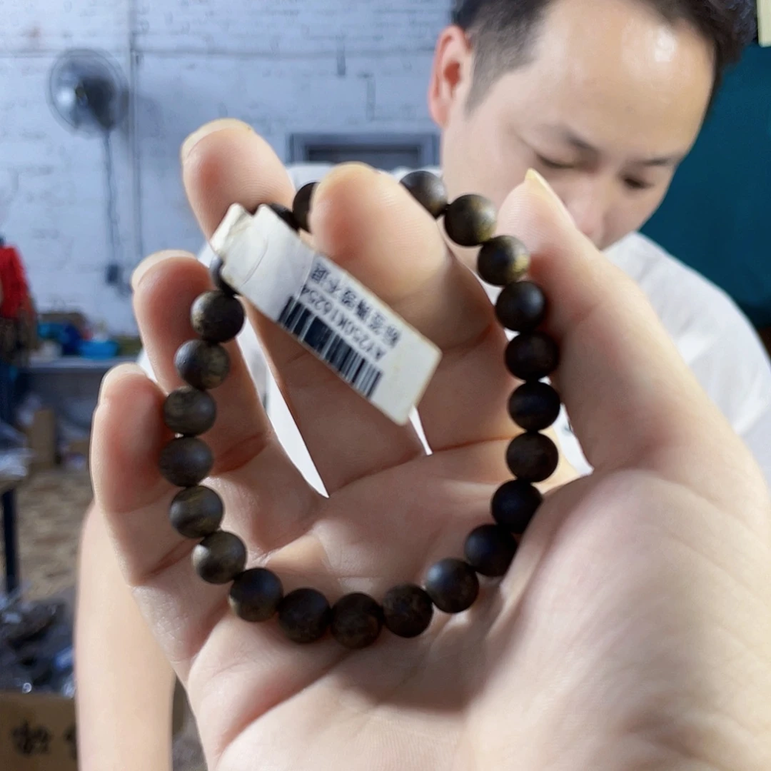 手串沉香棋楠沉水圆珠单圈0.8/7.5克多样性发一