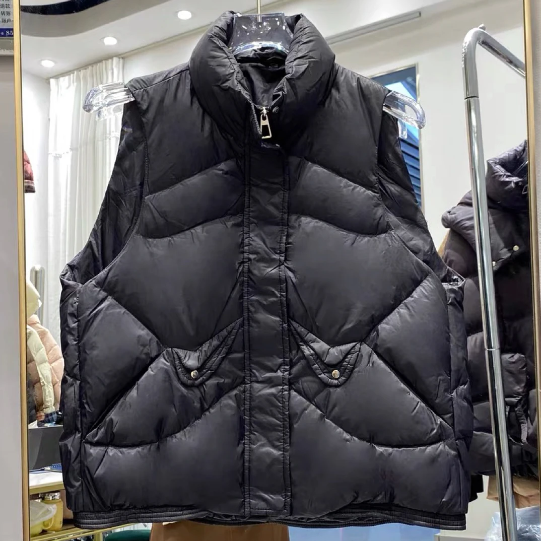 25501秋冬新品加厚保暖马甲