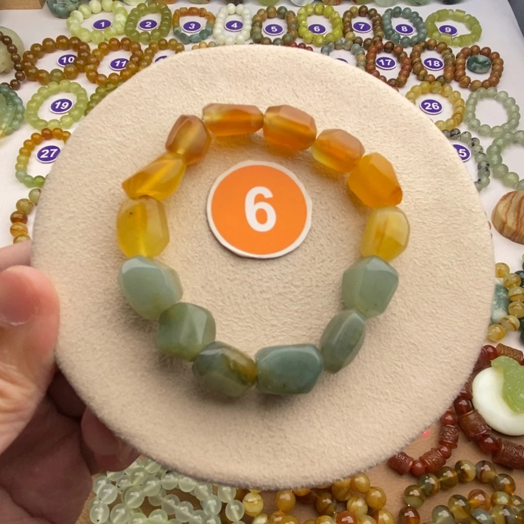 蛇纹石玉未镶嵌手串