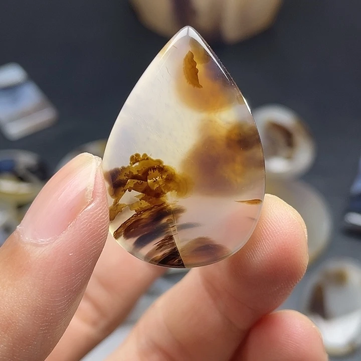 玛瑙/玉髓未镶嵌颈饰