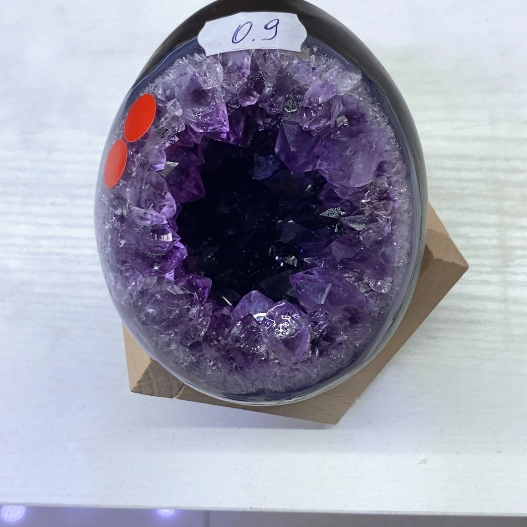 紫晶小葛恐龙蛋未镶嵌S****V