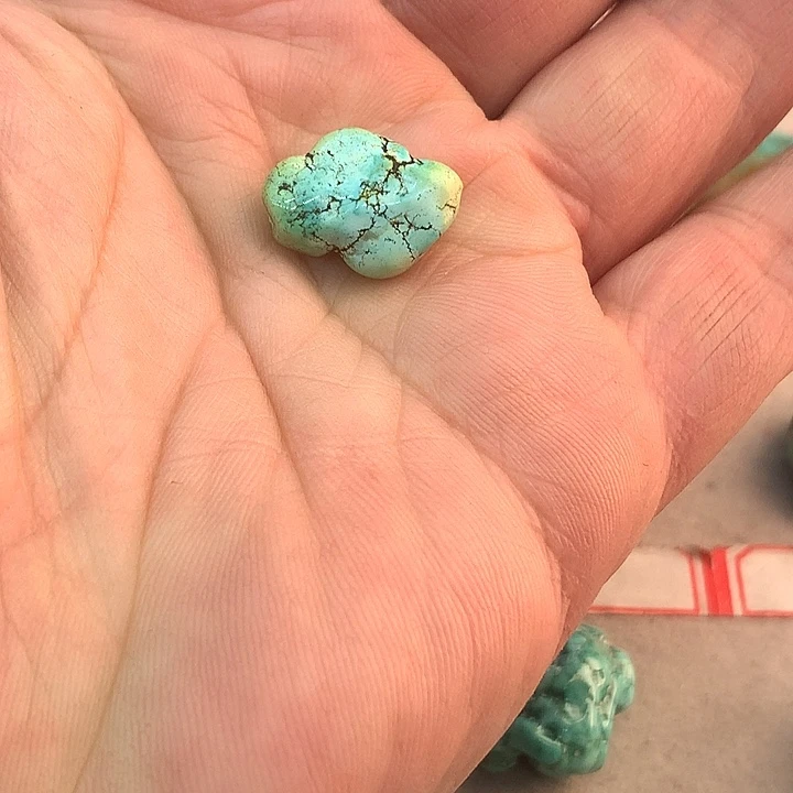 绿松石未镶嵌吊坠(不含链)