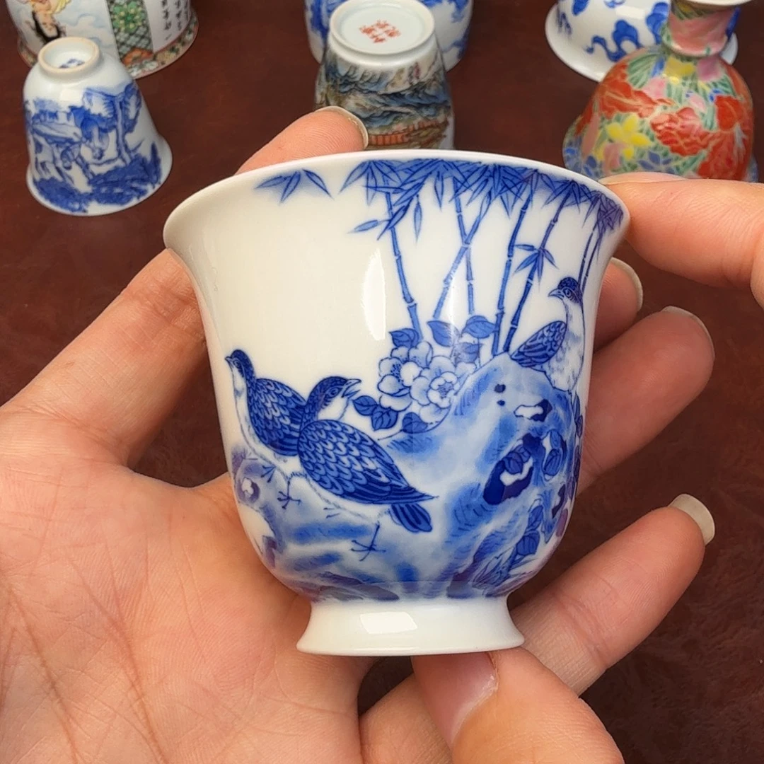 海***天陶现代景德镇全手工全手绘陶瓷