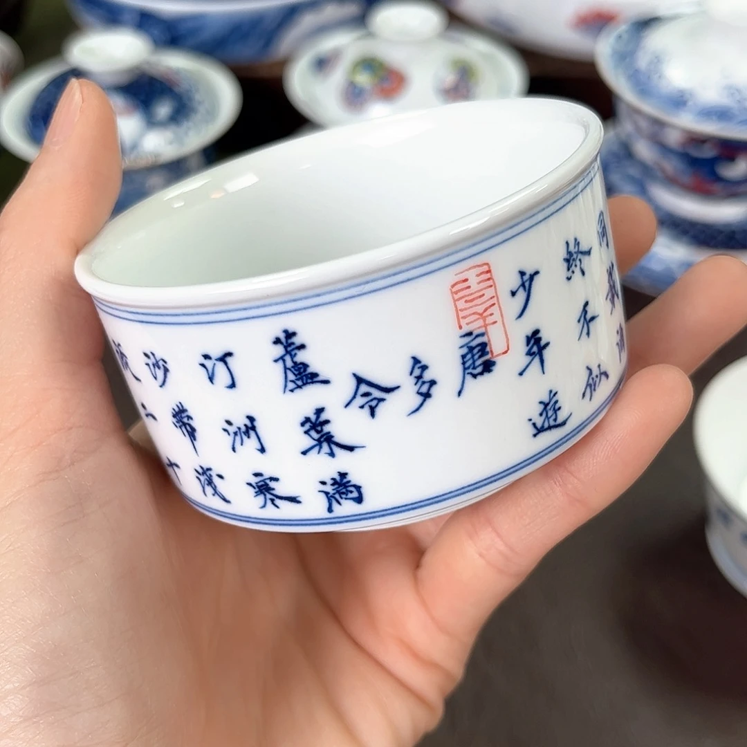 摆件手绘高温瓷器瓷器