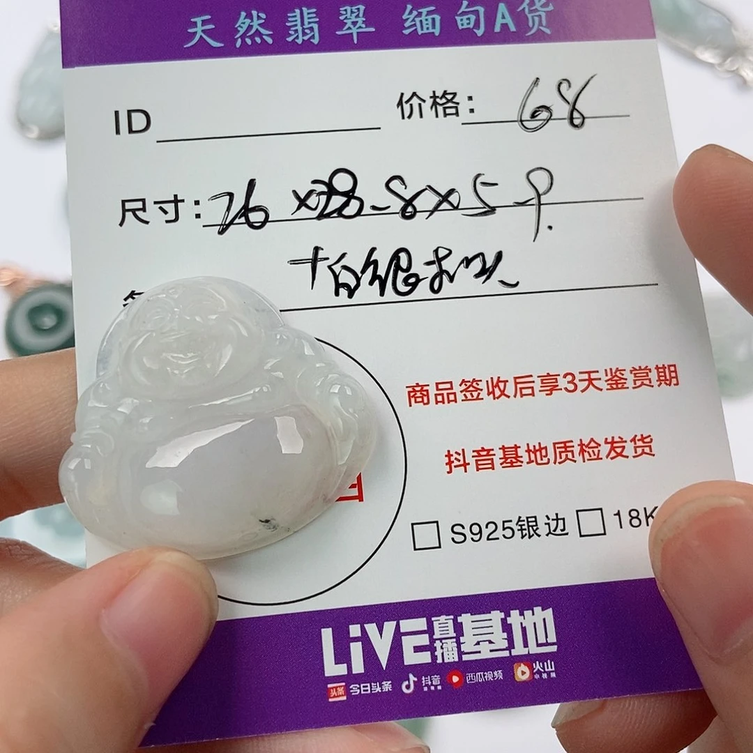 颈饰未镶嵌翡翠翡翠