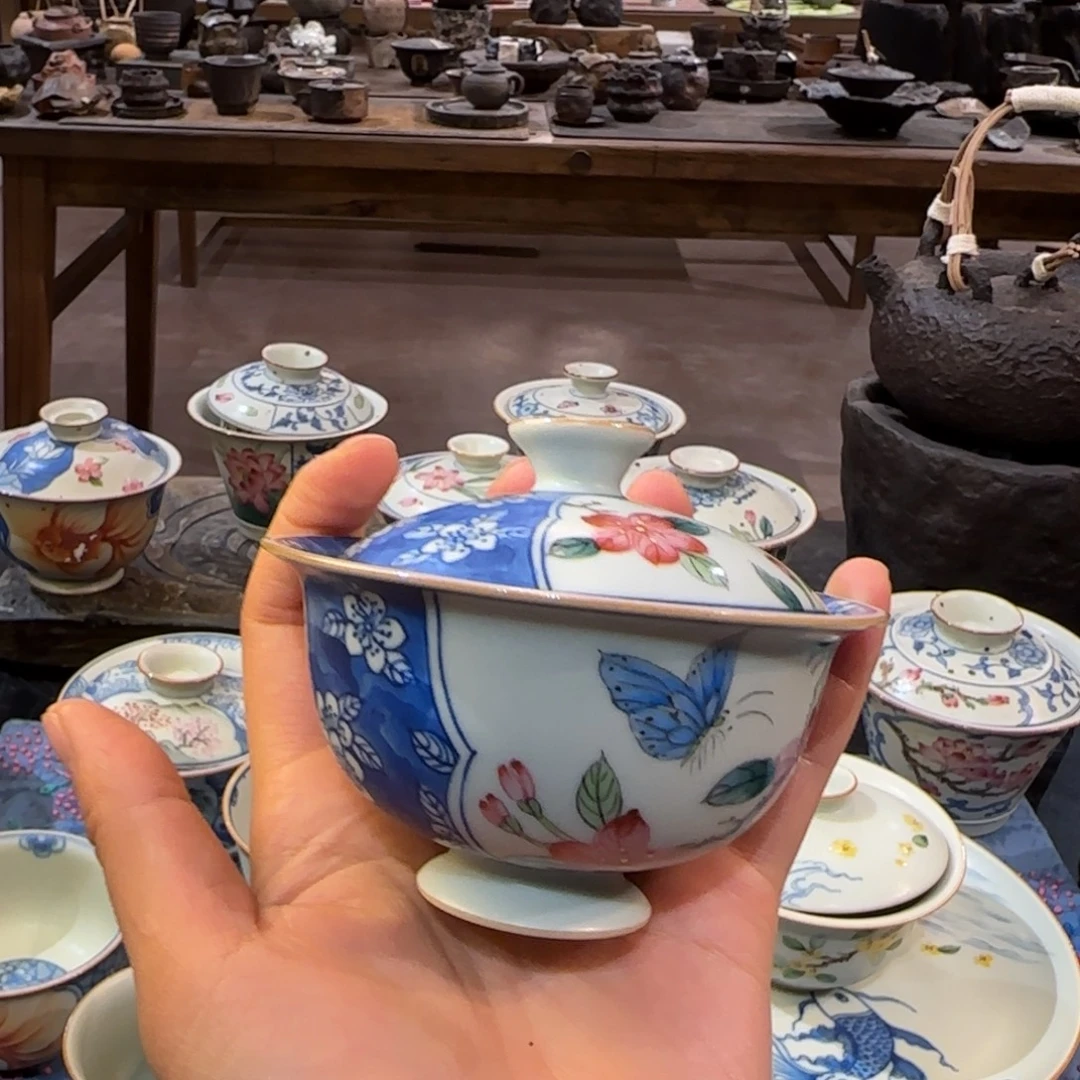 瓷片景德镇手作器皿同款发货