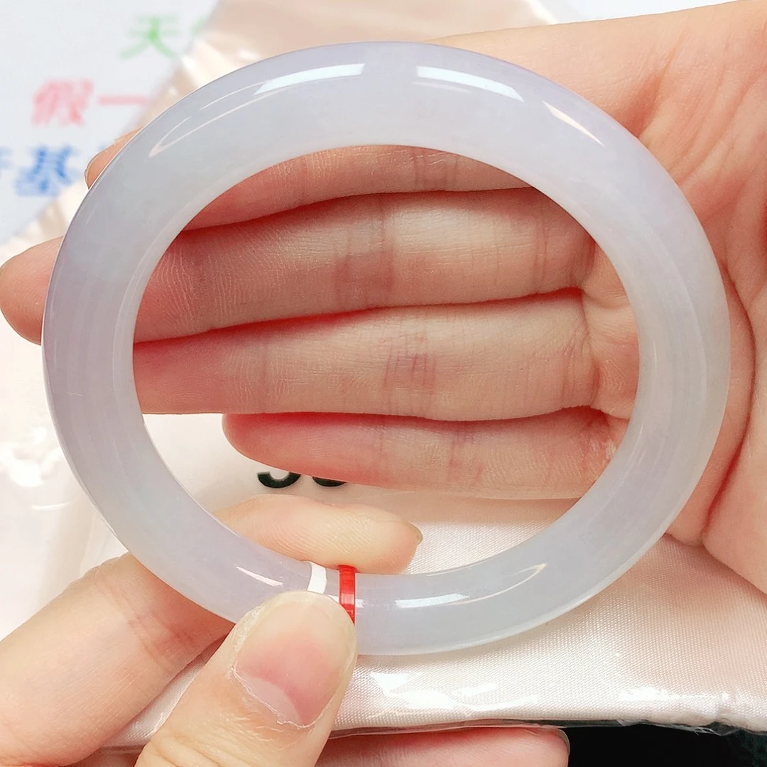未镶嵌手镯翡翠翡翠手镯56圆