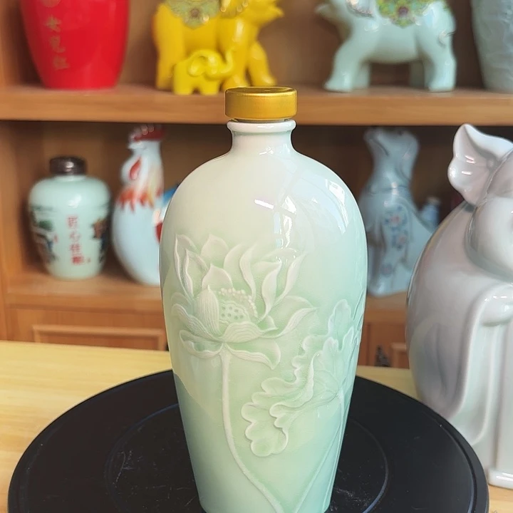 1斤青色荷花 拍一发二