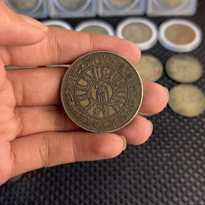 金属大头龙洋船洋工艺品