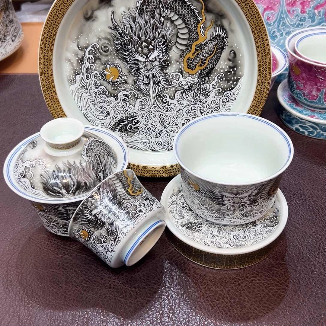 盖碗景德镇陶瓷艺术