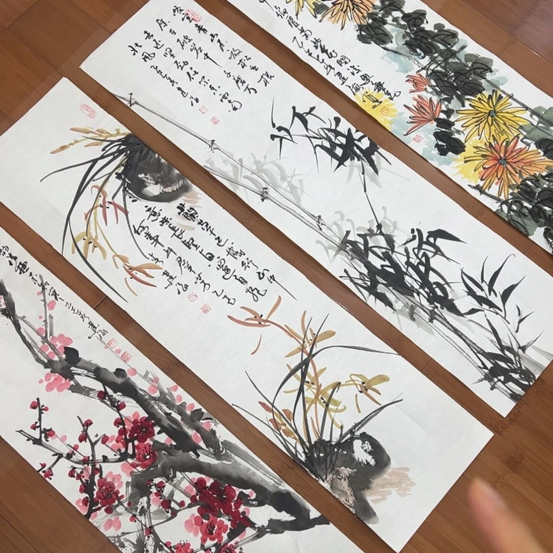 国画纯手绘手工国画作品福利价格24.98