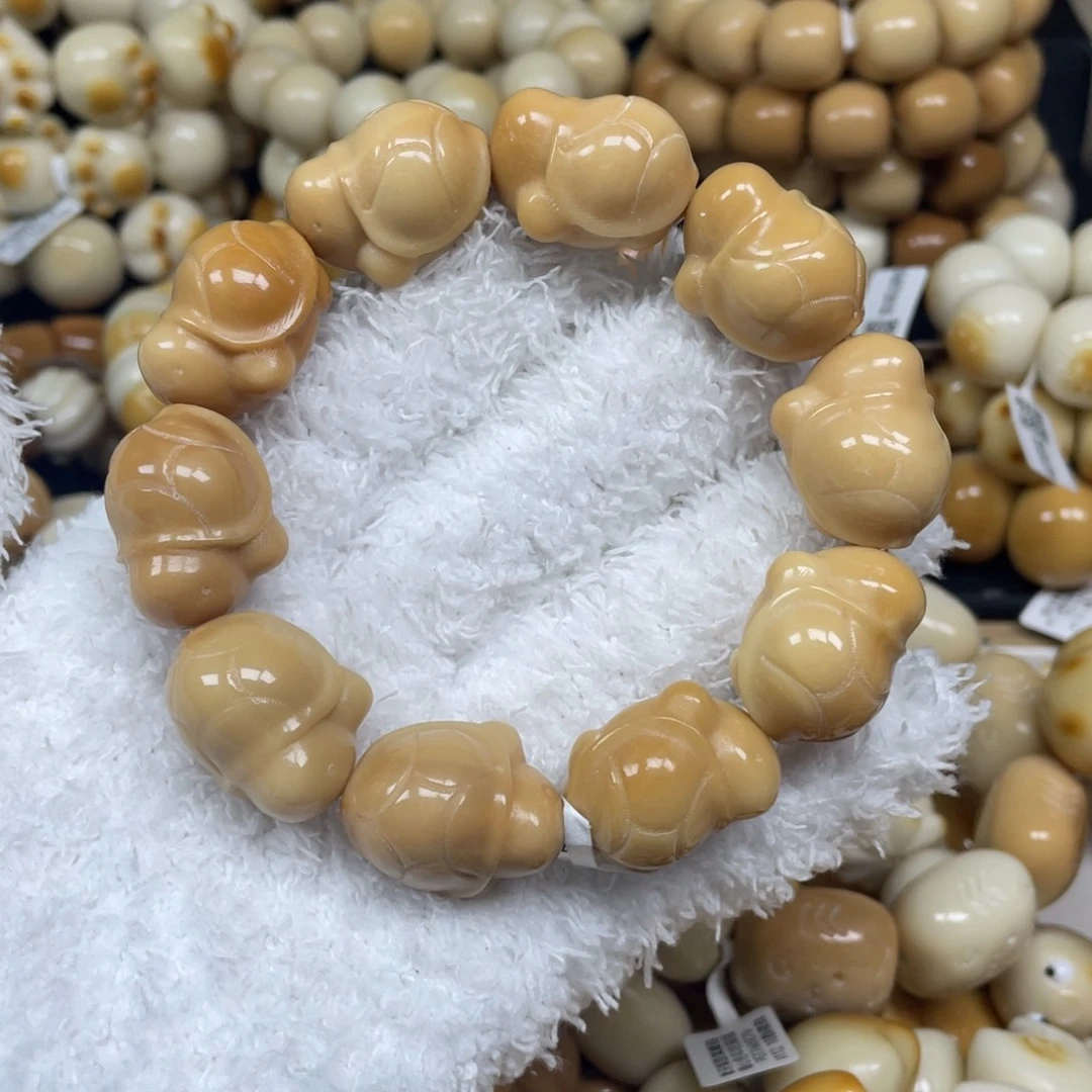 手串菩提根/象牙果12.13.52微瑕乌龟