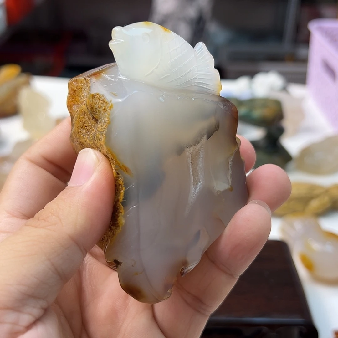 未镶嵌颈饰玛瑙/玉髓