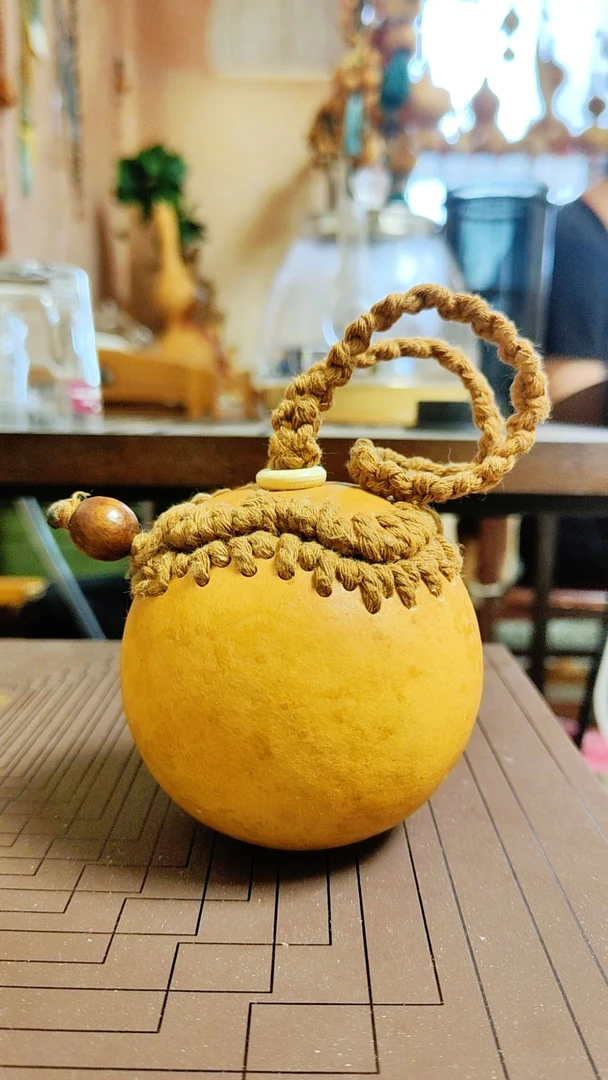 文玩葫芦收纳盒葫芦包实用美观之选天然葫芦文玩收藏特色手工艺