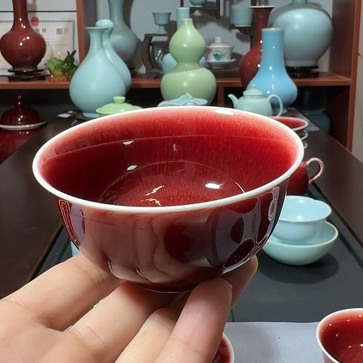 用***咩景德镇高温陶瓷杯子