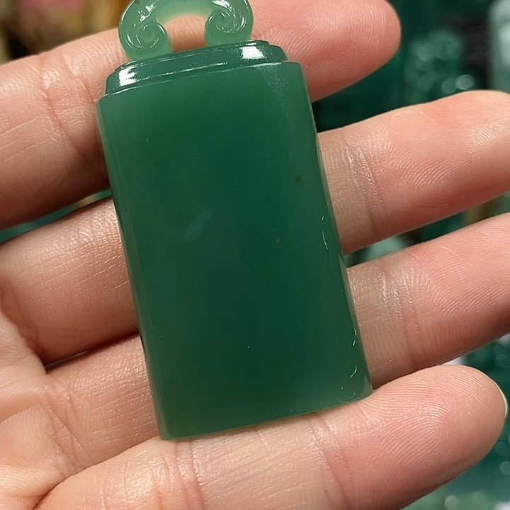 清***y四川石雅安绿印章