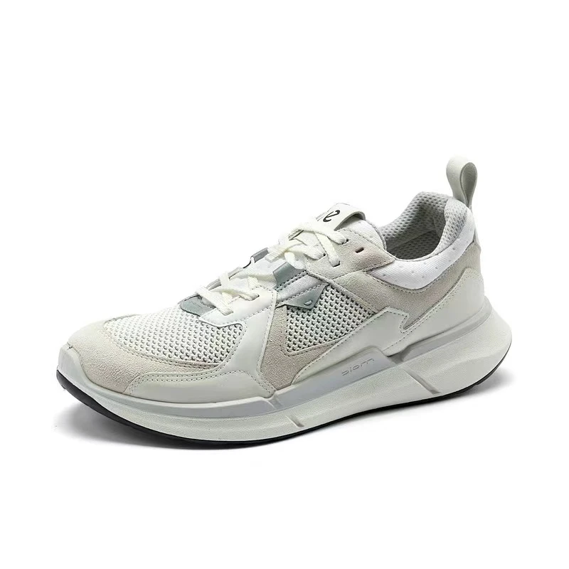 ECCO爱步健步2.2 皮网拼接舒适透气运动休闲鞋830774/830773