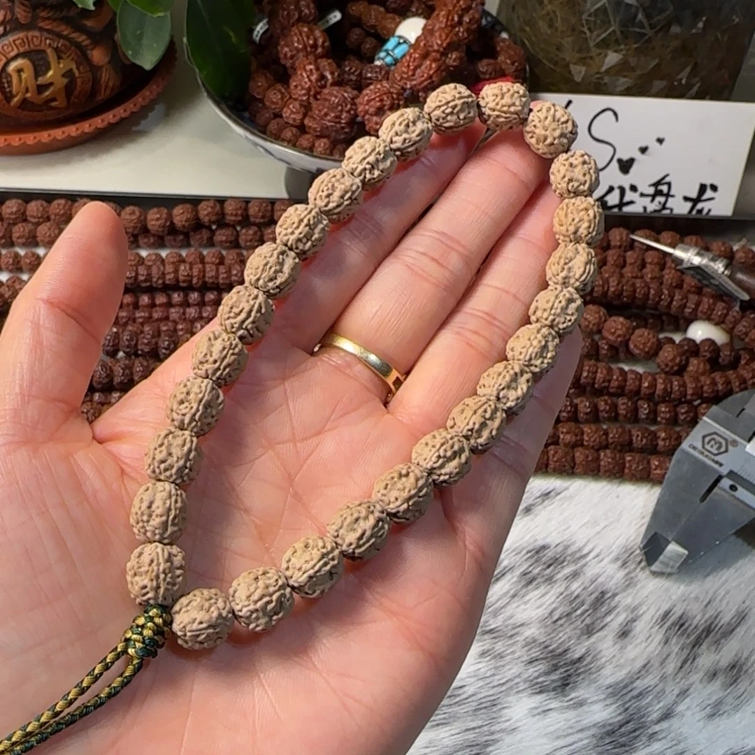 金刚菩提手串黄点一代龙单圈