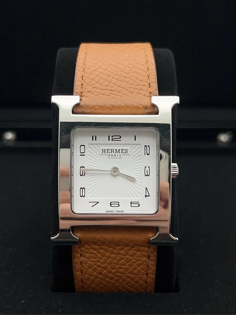 99新 Hermes/爱马仕 H系列 W036791WW00 石英 钢 26 x 26毫米