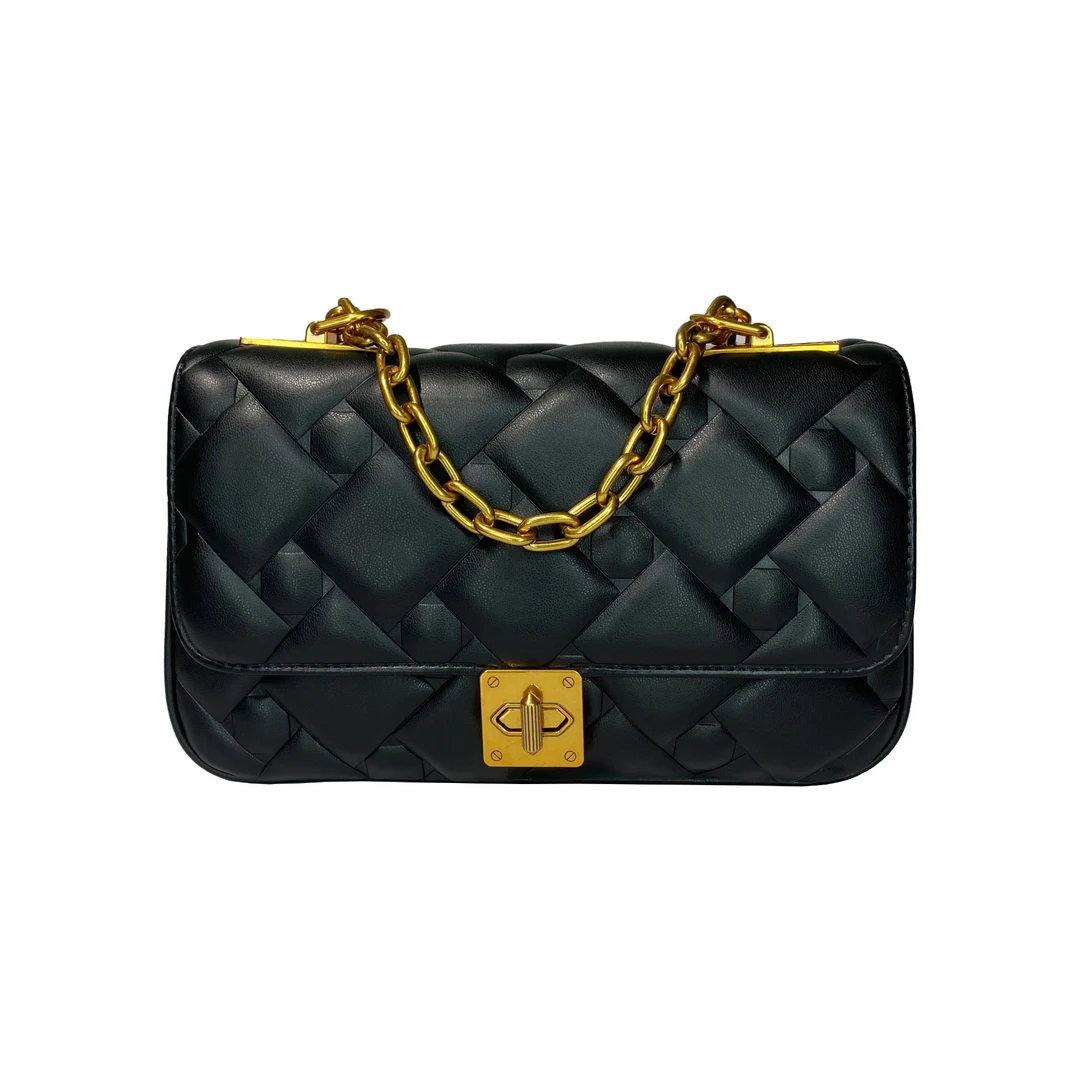 【南沙瑞熙】RA-3274-黑色RAIN.CUN轻奢小众时尚女士包