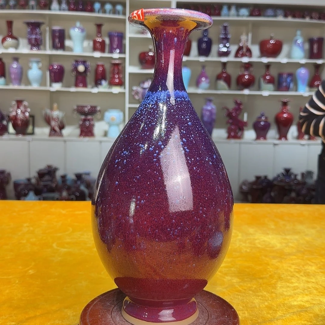 陶摆件郑家钧窑摆件