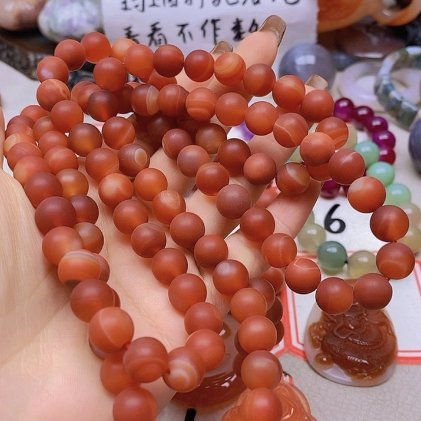 【闪购商品】未镶嵌玛瑙/玉髓珠宝半成品乡**人