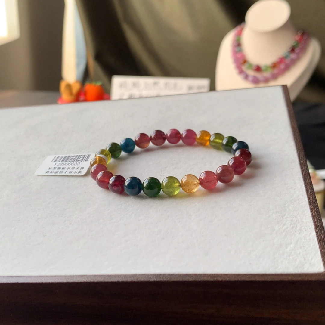 未镶嵌手链碧玺碧玺