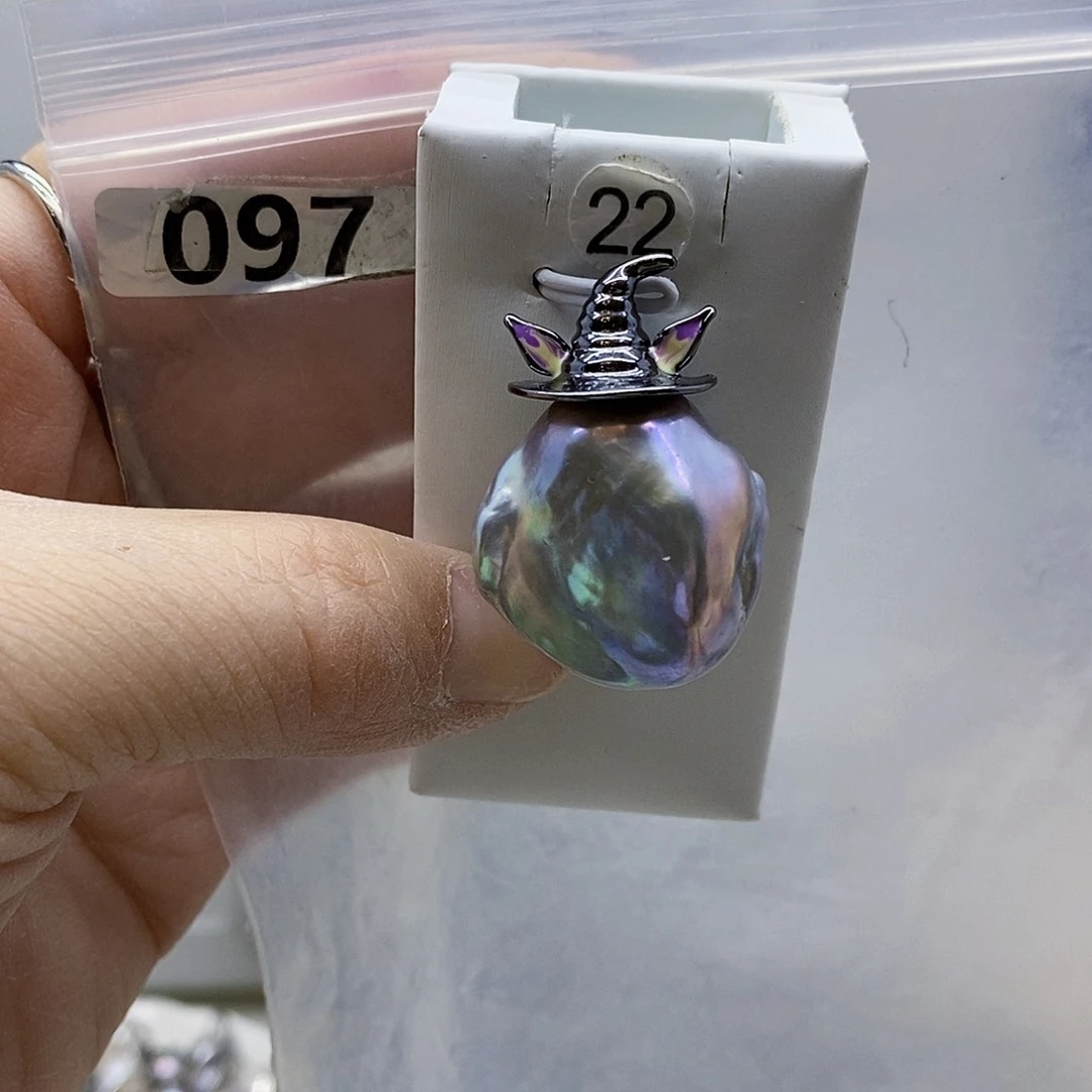 颈饰合金淡水珍珠