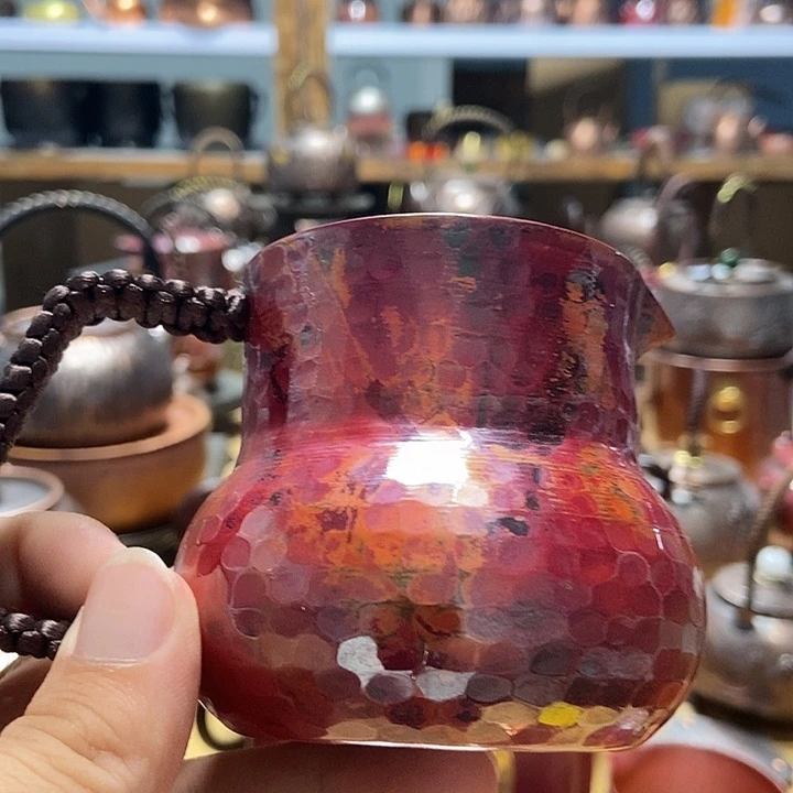 纯手工制作一铜壶制作