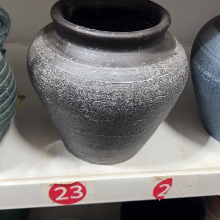 粗陶盆默认打孔高20口13