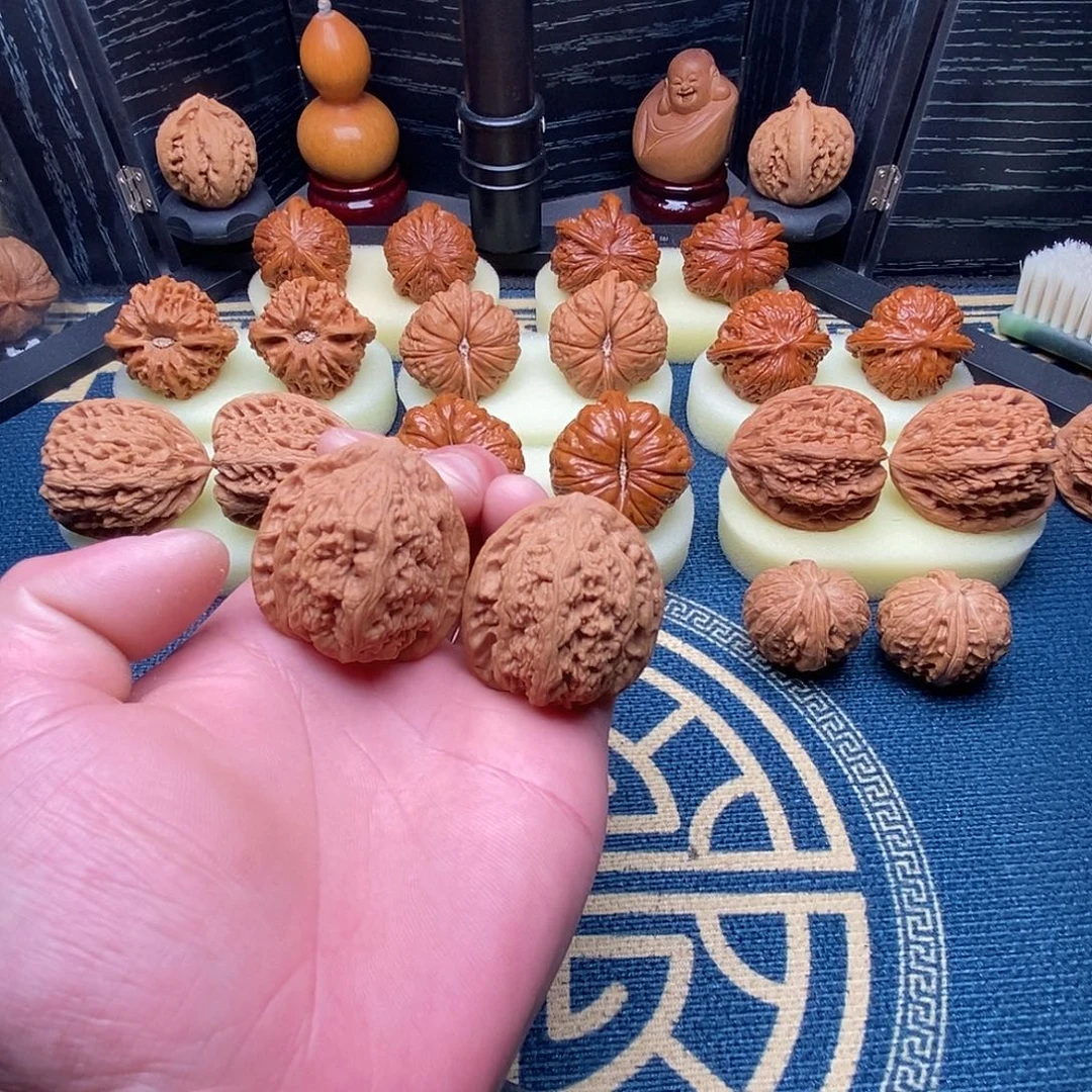 吊坠文玩核桃蚂蚁沟38尺