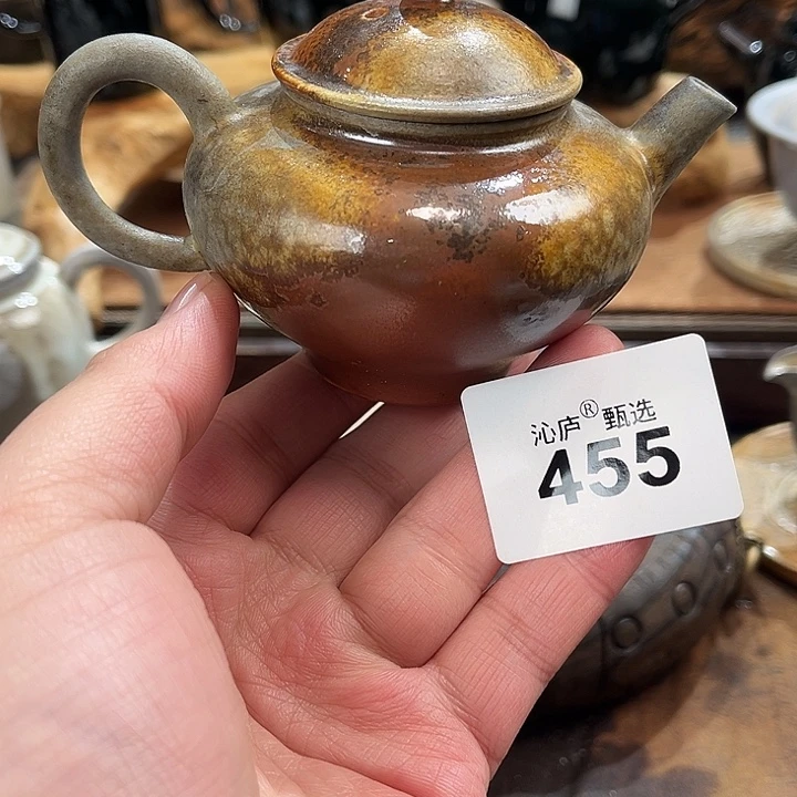 沁庐柴窑古法柴烧全手工茶具