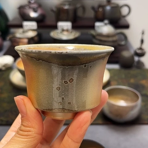 @***n盖碗景德柴烧茶具-纯手工茶具