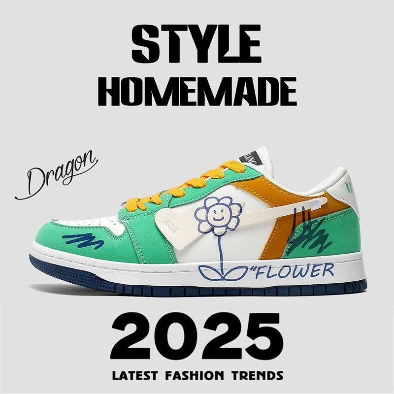 猫与小众原创国潮沙发莆田情侣款休闲板鞋男内增高秋季学生潮鞋女