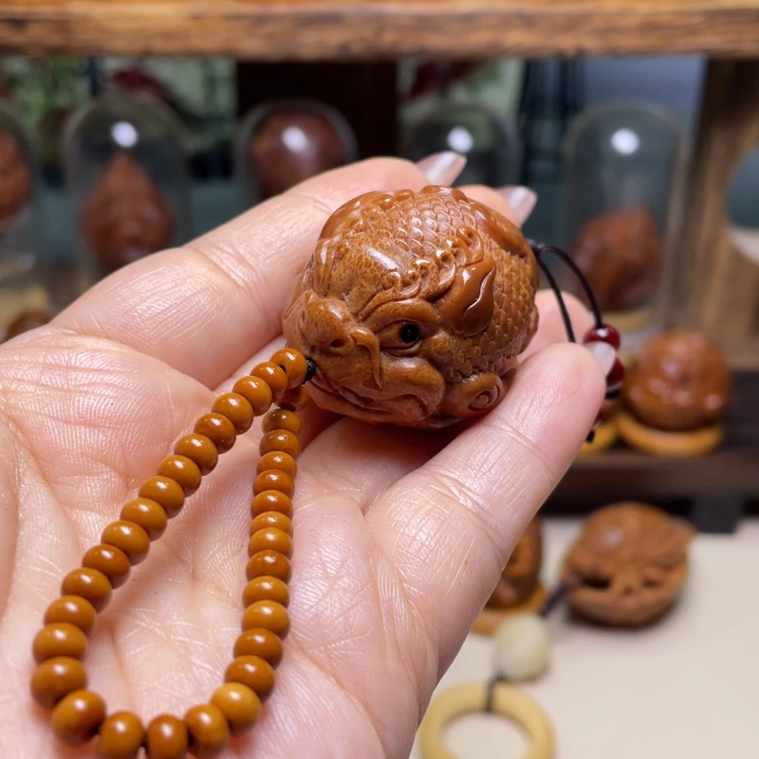 佛螺菩提吊坠祥云貔貅链子一套