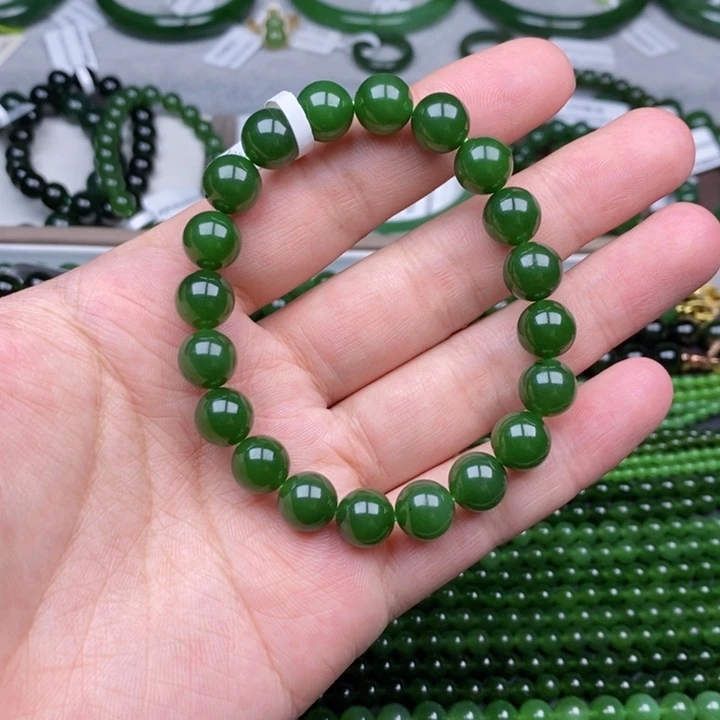 未镶嵌手串和田玉（碧玉）卡10
