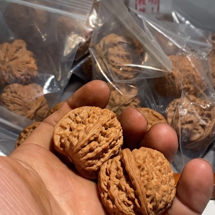 把件文玩核桃一****蓝核桃