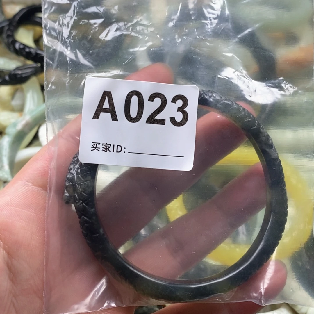 岫玉手镯未镶嵌想*梦手镯