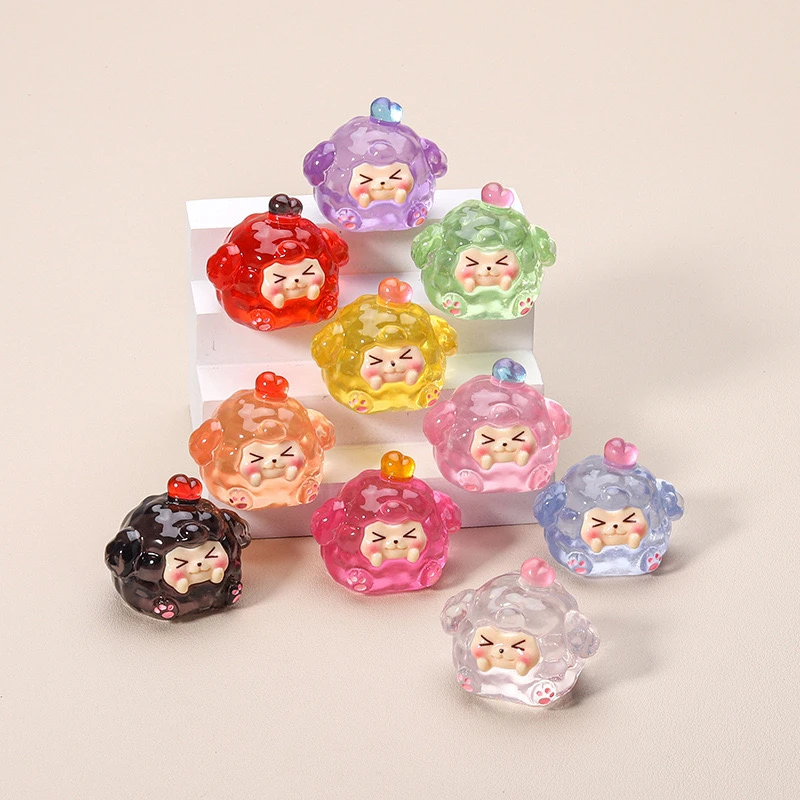 高透福气团子DIY可爱手工摆件