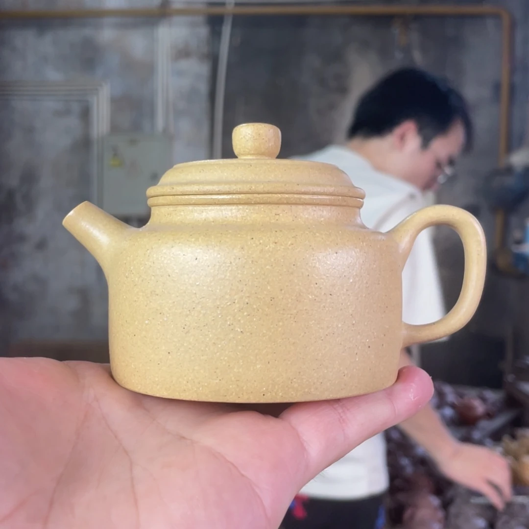 茶壶紫砂XJ。 本绿。德钟。200CC