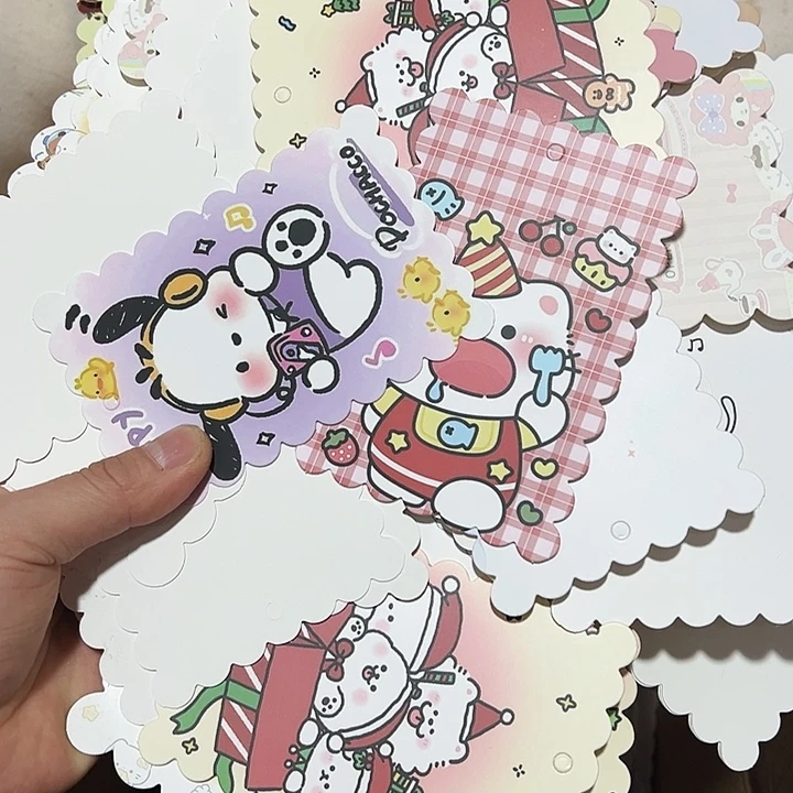 8×12混装花边100张