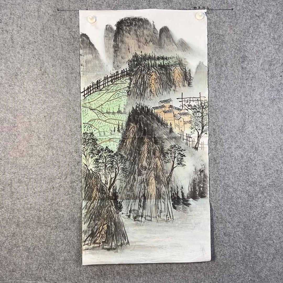 国画731 花鸟在此处飞翔也不太可能