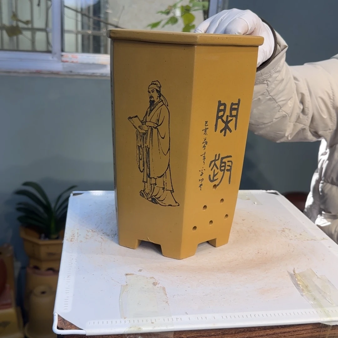 紫砂花盆紫砂口径20