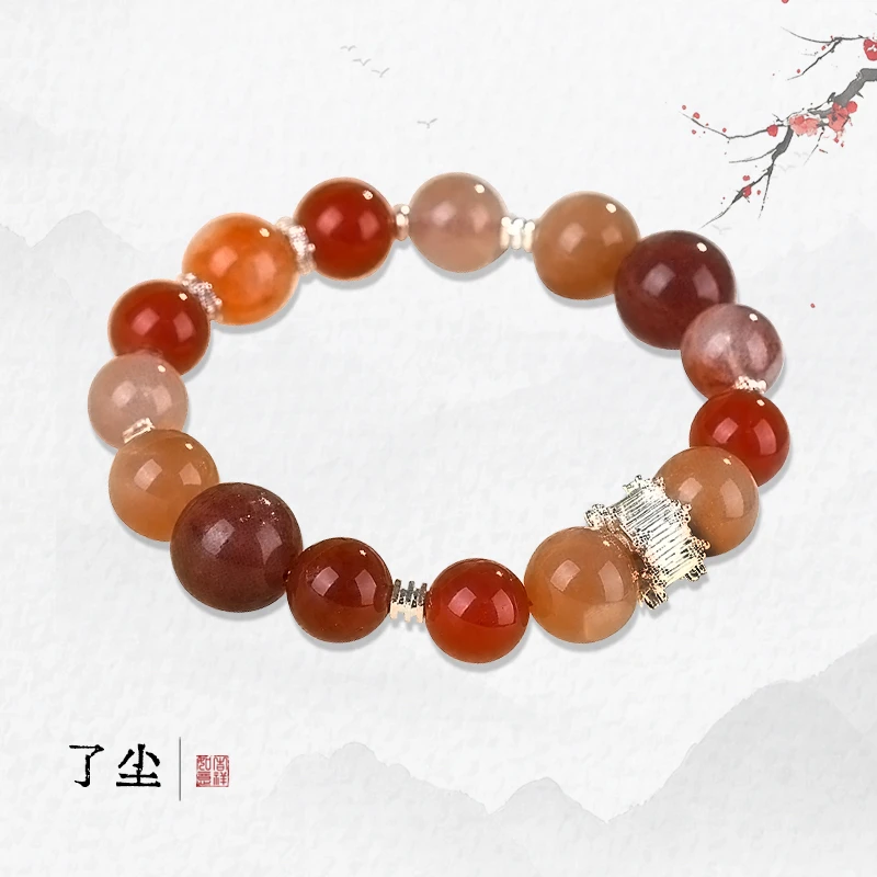 水晶多宝手链金木水火土平衡能量热销
