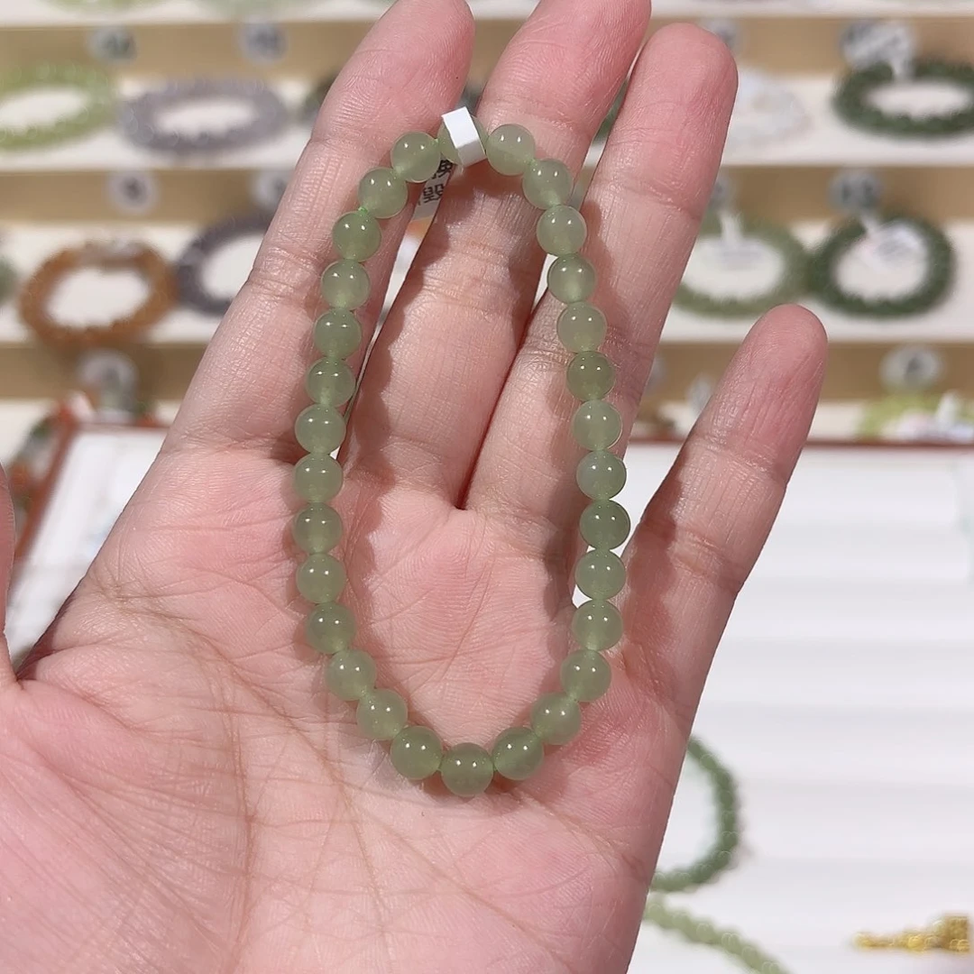 和田玉手链未镶嵌a