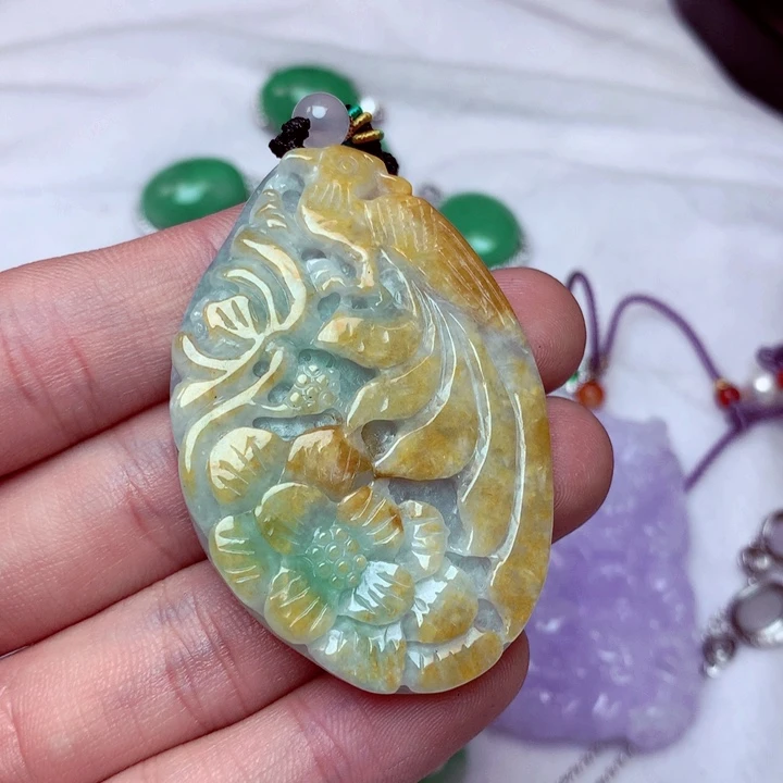 翡翠吊坠(不含链)未镶嵌