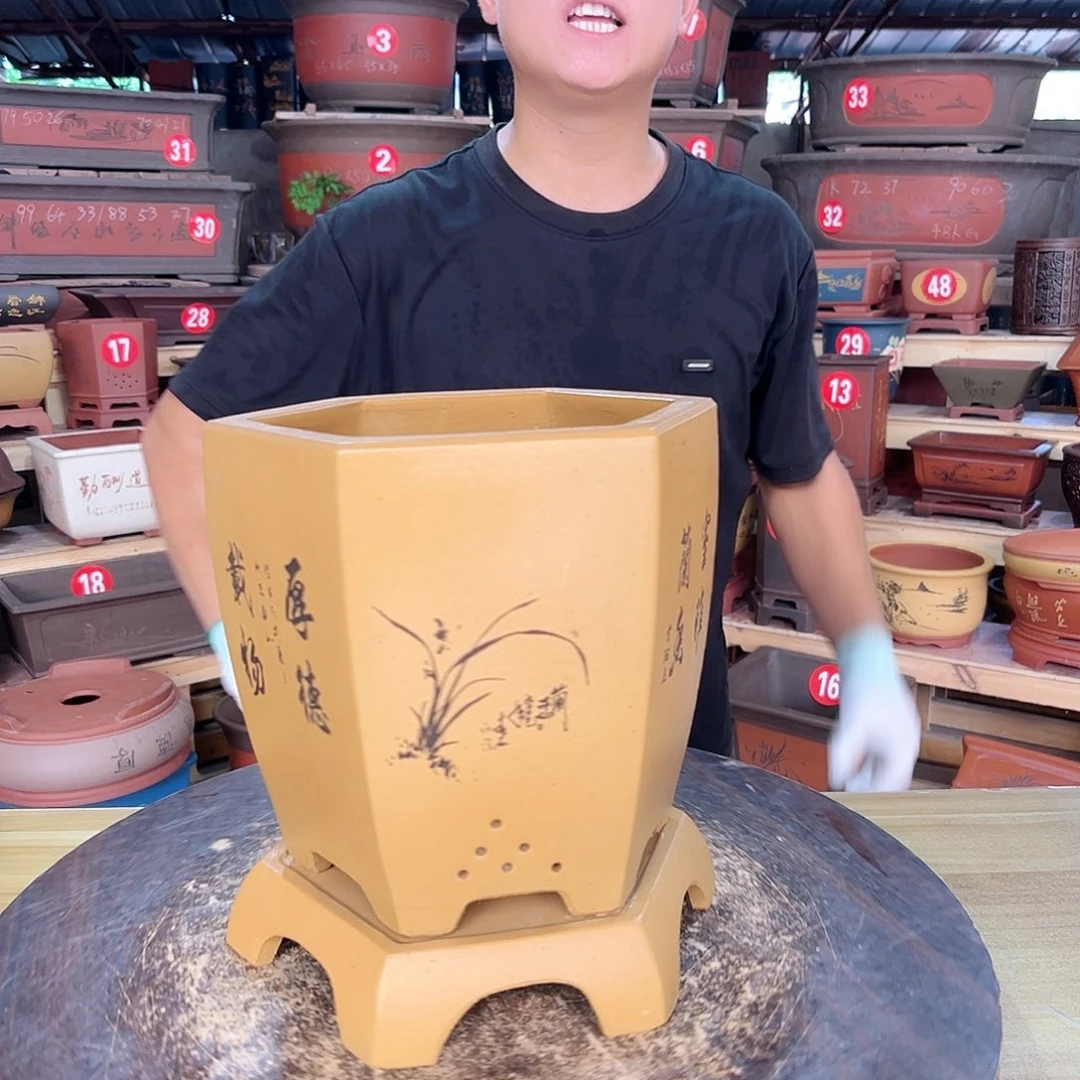 紫砂花盆工厂直发