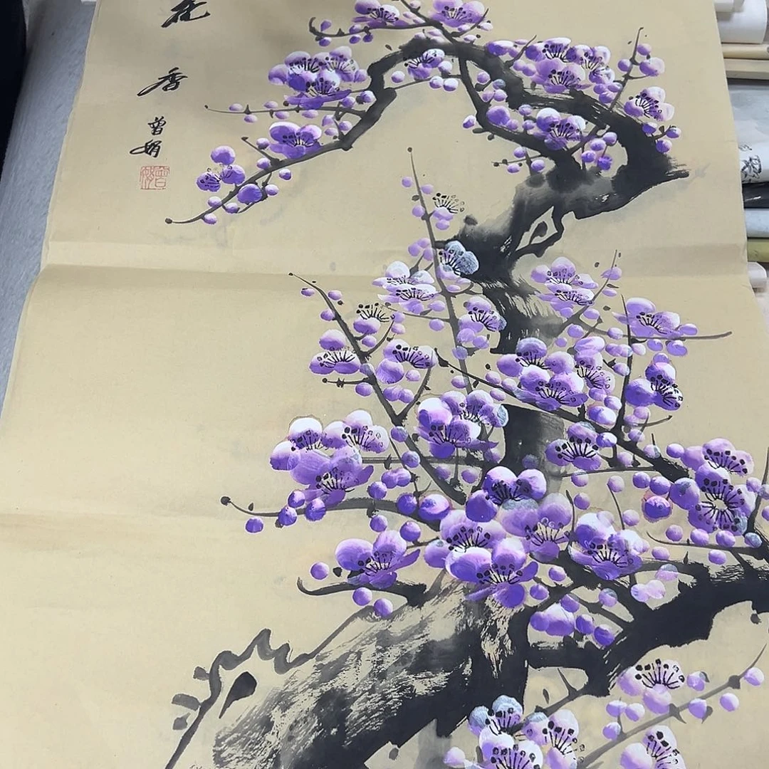 国画国画纯手绘作品